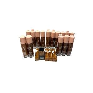 Lot of 26 Elf Mixed Makeup Assorted With Duplicates Foundation Concealer